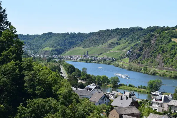 Almanya 'da Ren nehri ve yosunları