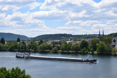 Güzel liman manzarası