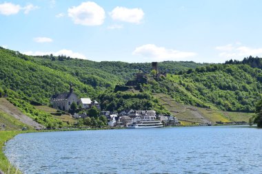Mekong Nehri 'nin güzel manzarası, mekong