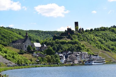 Eski şehrin güzel manzarası