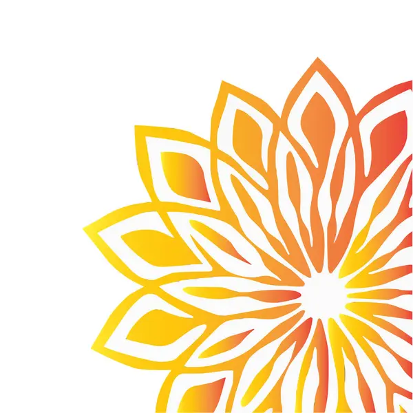 Yeni şık süs mandala vektör sanat tasarımı