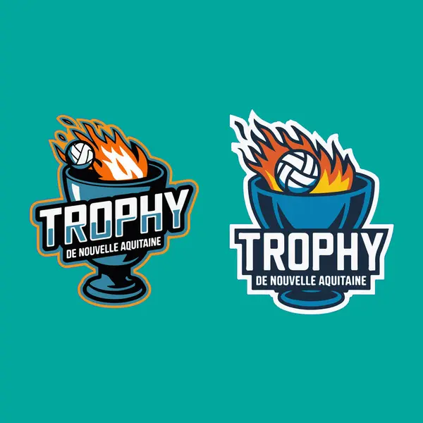  Yeni tarz enerjik kupa logosu tasarımı