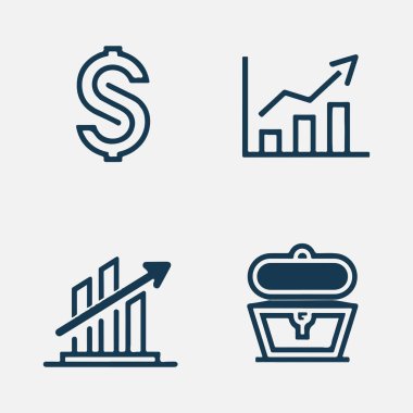 İşletme Finans Logosu Ayarlama Simgesi