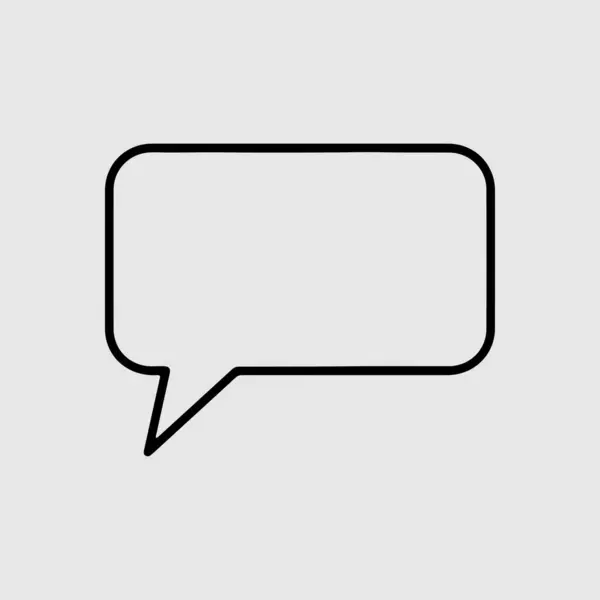 konuşma balonu simgesi, satır biçimi