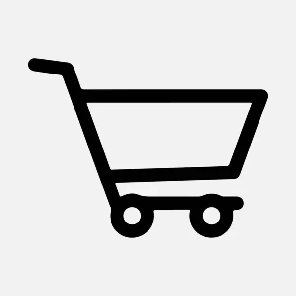 alışveriş sepeti simge vektör