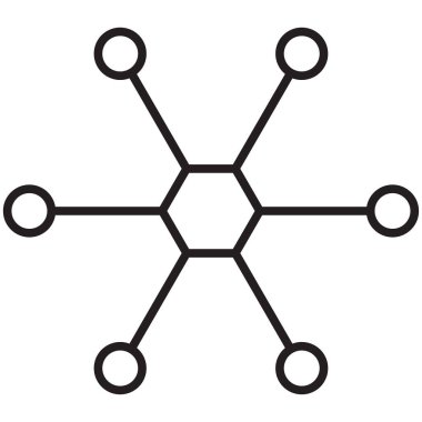 İş ekibinin bağlantısı, internet ağı, noktayla bağlantılı web, iletişim için sosyal medya işareti