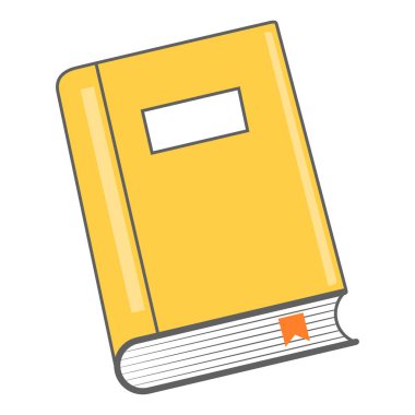 Eğitim enstitüsünde öğrenciler ve öğretmenler için kitap ikonu, öğrenciler için eğitim ekipmanı