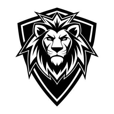 Keskin Kenarlı Aslan Logoları: Dinamik Markalaşma için mükemmel