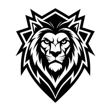 Keskin Kenarlı Aslan Logoları: Dinamik Markalaşma için mükemmel