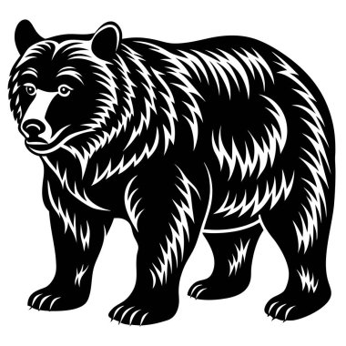 Beyaz Arkaplanda Siyah Siluet Sanatı Gösteriliyor: İlham ve İpuçları