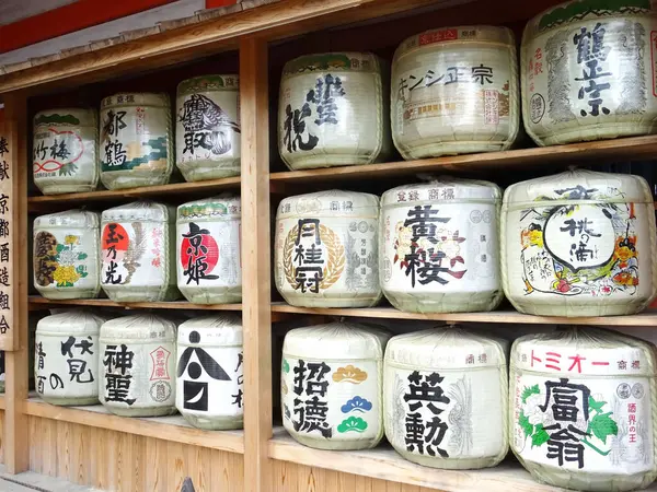 Sake varil içinde Japonya
