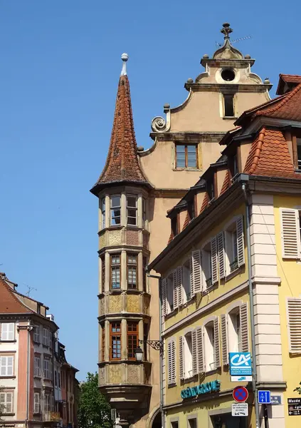 Colmar 'daki eski Protestan papaz konutu.