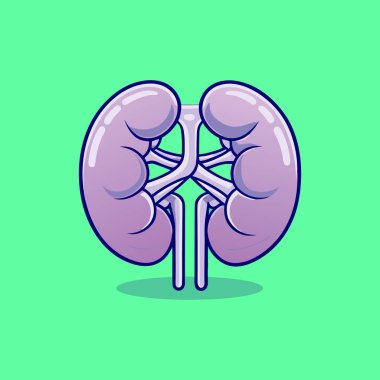 İnsan organı simgesi, dış hat vektörü