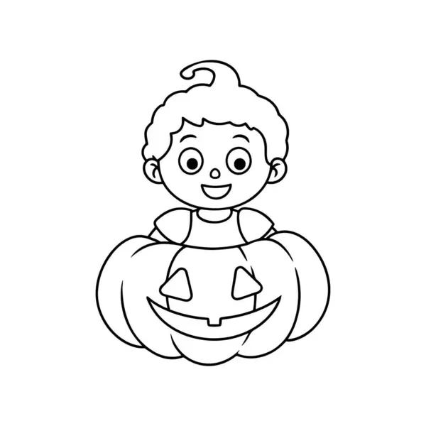 Çocuklar kitap boyuyor Cadılar Bayramı 'nda mumya dans eden ay piramidi balkabakları.