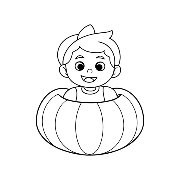 Çocuklar kitap boyuyor Cadılar Bayramı 'nda mumya dans eden ay piramidi balkabakları.