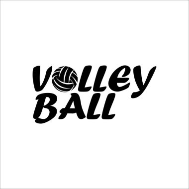 Voleybol voleybol voleybol logosu tasarımı