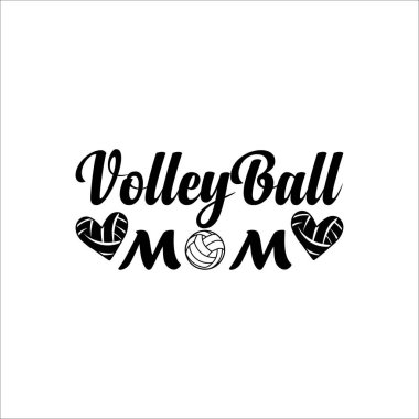 Voleybol Tipografi Logosu Voleybol Logosu Tasarımı Sanat Sanatı Logosu Tasarımı