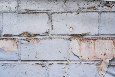 Yok Edilmiş Tuğla Taş Duvar dokusu