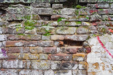 Weathered Brick Stone Pattern Texture clipart