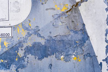 Soyulmuş Boyalı Eskimiş Konteyner Metal DokusuName