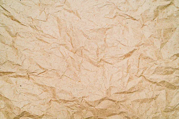 stock image Wrinkled and Used Carton Scrap Paper Texture