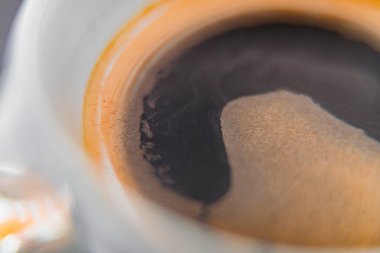 Fincanda Kahve Köpüğü Çok Yakın