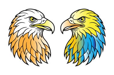 Kartal Maskot Vektör Koleksiyonu: Yüksek Kaliteli Grafik Tasarım Sanatı