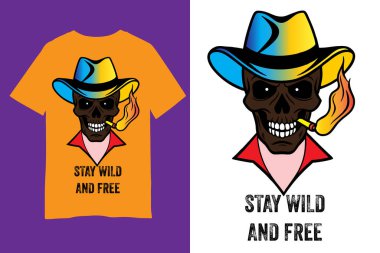 kafa kafatası tişörtü