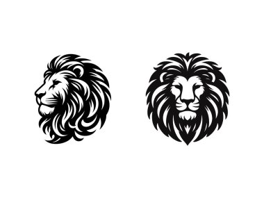 Aslan başlı logo simgesi