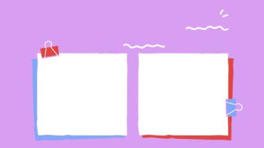 Vektör çizimi. boş bir pankart.