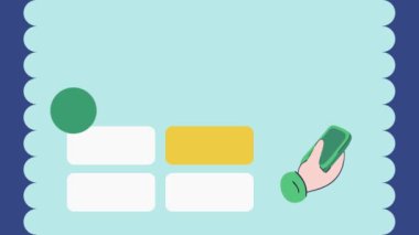 düz uzun gölge simgesi