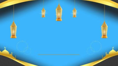 Ramazan Kareem, Arap camisi ve camii için arkaplan tasarımı