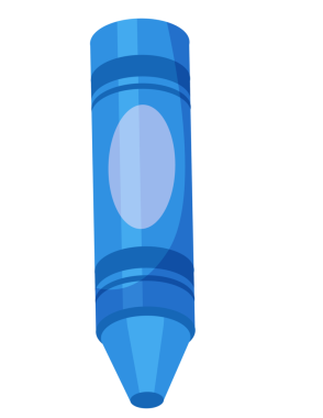 çizgi film karalama tarzı bir kalem