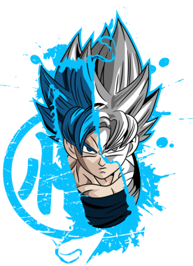 Dövmeli bir insan kafasının vektör çizimi