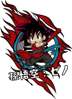 vektör, siyah arka planda çizgi film Çin ejderhası maskotu