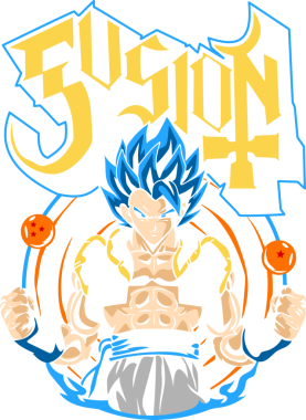 Mavi arka planda büyük gözleri olan çizgi film süper adamının vektör çizimi