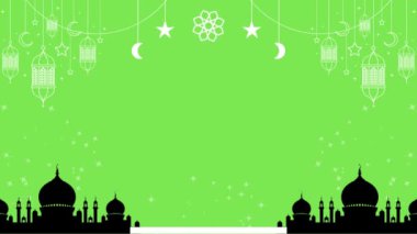 Ramazan Kareem Camii tebrik arka plan