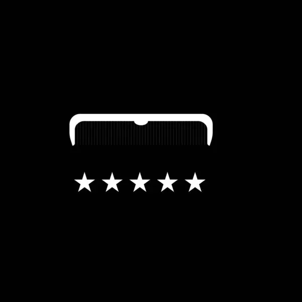 yıldız web simgesi, düz tasarım en iyi vektör simgesi