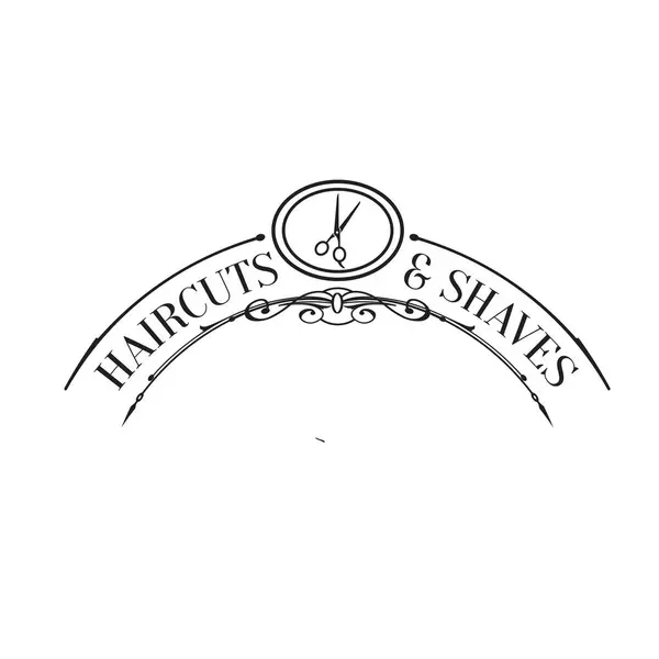 Kuaför Dükkanı vektör çizim