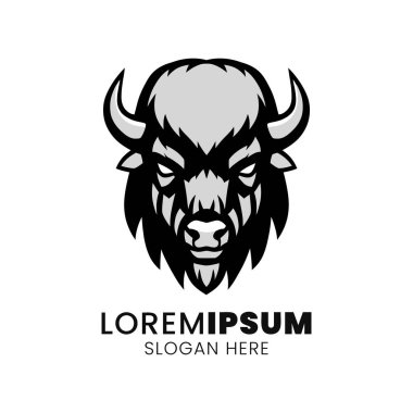 Güçlü Bizon Baş Logosu: Güç ve Dayanıklılığın Sembolü