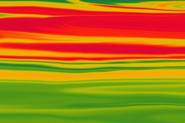 A vibrant abstract background featuring horizontal stripes in red, yellow, and green, creating a bold and energetic pattern for dynamic design elements.