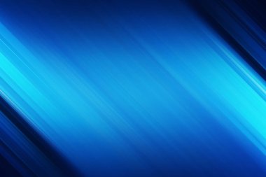 Pürüzsüz, çapraz derin mavi ve canlı siyanür çizgilerine sahip sakin ve soyut bir arka plan, fütüristik akış ve görsel derinlik hissi sunuyor..