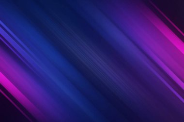 Dinamik soyut bir arkaplan köşegen çizgileri içerir canlı mavi ve parlayan mor ışık, bir hız hissi yaratır ve gelecekçi enerji, dijital için ideal.