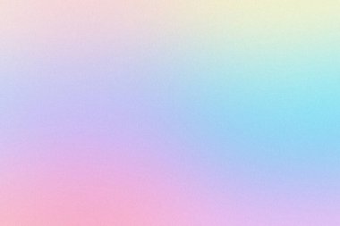 Yumuşak yatay bir gradyan. Renkli pembe, mor, mavi ve sarı karışımı var. Hassas bir his için ince bir kumlu dokusu var..