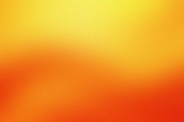 Güzel soyut bir arkaplan, pürüzsüz bir eğimle sarıdan turuncuya, ince bir dokuya ve derinliğe sahip. Yaratıcı ve modern tasarım uygulamaları için ideal.