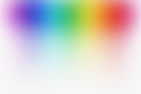 A vibrant rainbow frosted glass texture background features a spectrum of colors blending seamlessly. It creates a dynamic, eye-catching effect, adding a playful, modern touch.