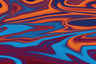 Bu canlı, soyut mermer dokuda koyu turuncu ve mavi renkler bulunur ve dinamik bir etki yaratır. Modern tasarımlar ve sanatsal sunumlar için ideal.