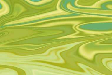 Bu canlı soyut görüntü, yeşil ve sarı kıvrımlı şekiller sergiliyor, organik ve enerjik bir etki yaratıyor. Özgeçmiş, tasarım ve yaratıcı projeler için ideal.
