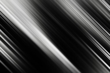 Çarpıcı bir monokrom soyut arka planı, modern tasarım ve kompozisyonlar için uygun dinamik ve zarif bir doku oluşturarak, çapraz ışık ve gölge çizgileri içerir..