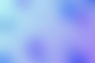 Mavi, mor ve beyaz yumuşak renklere sahip tanecikli soyut bir arka plan, modern tasarımlar ve sanatsal projeler için mükemmel bir rüya ve ruhani etki yaratır..